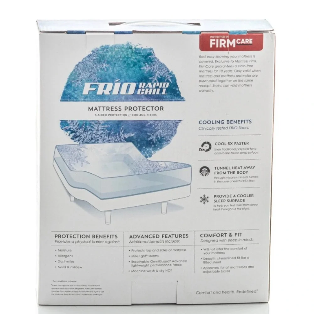 NWB Frio rapid chill mattress protector! $150 brand new